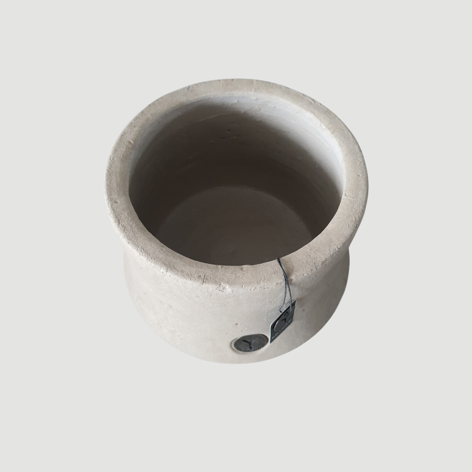 BRYNXZ Pflanztopf beige Keramik 24x19 cm