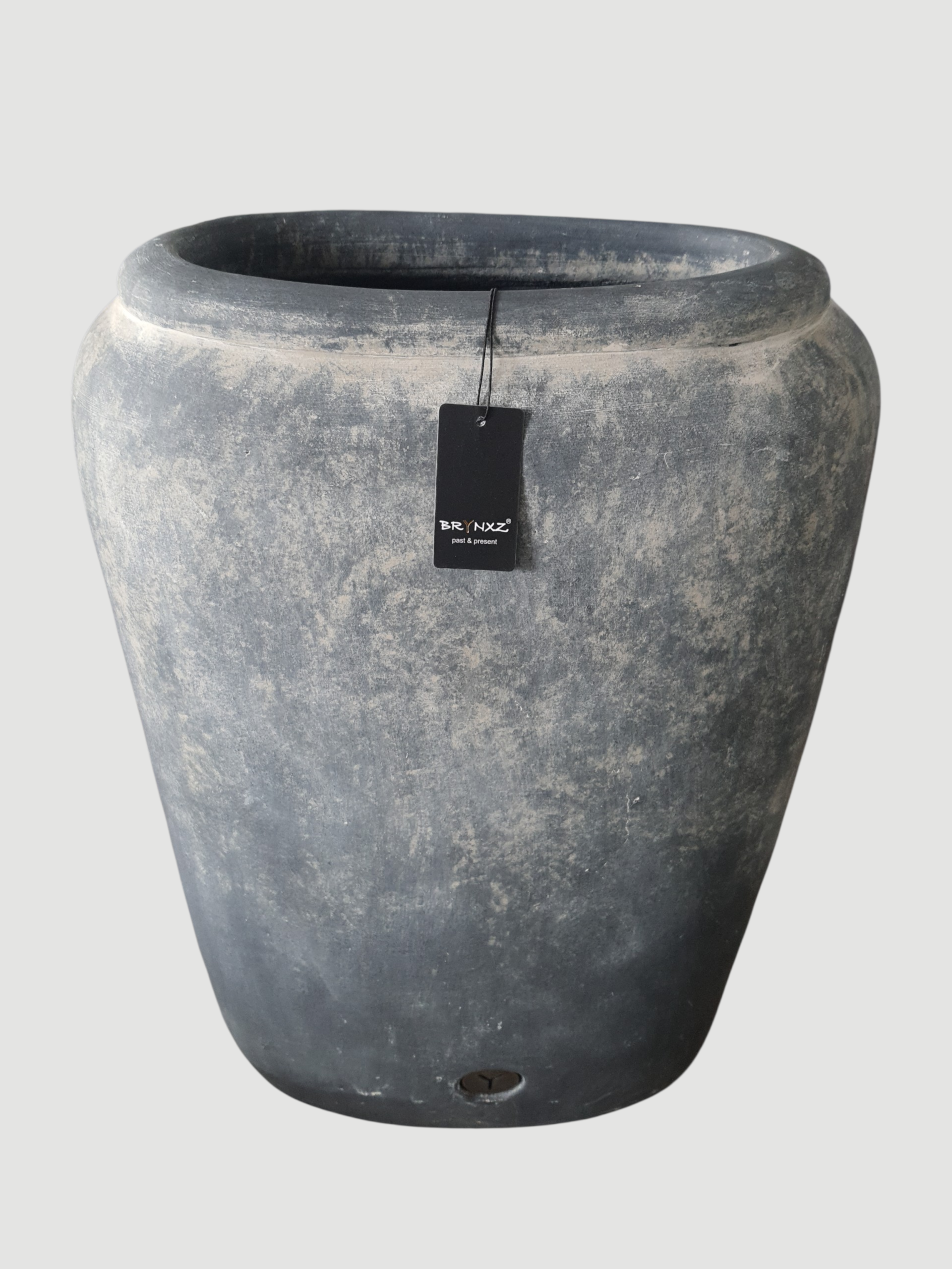 BRYNXZ Pflanztopf grau Keramik 45x16x30 cm